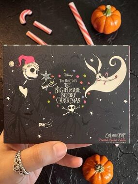 Colourpop, Pressed Powder Palette - Orange & Black plus Oogie Lipstick